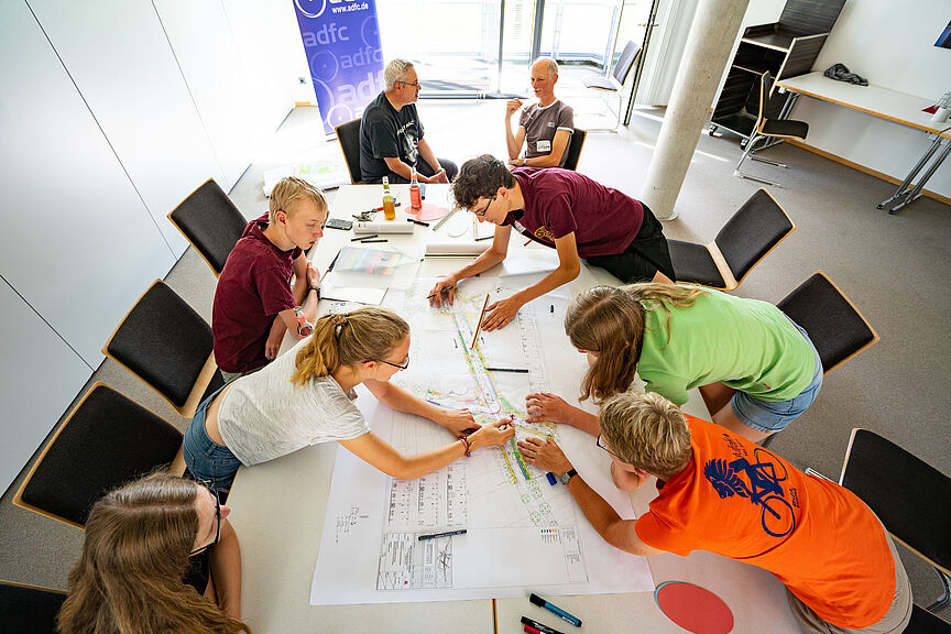 Jugendfahrradfestival 2019 Beispielfoto ADFC-Workshop
